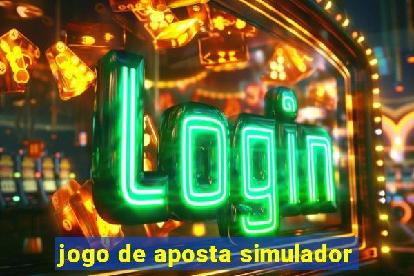 jogo de aposta simulador